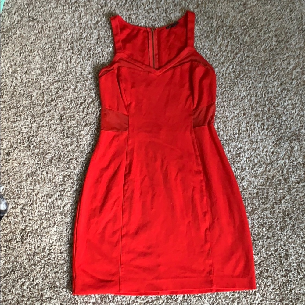 Red express dress